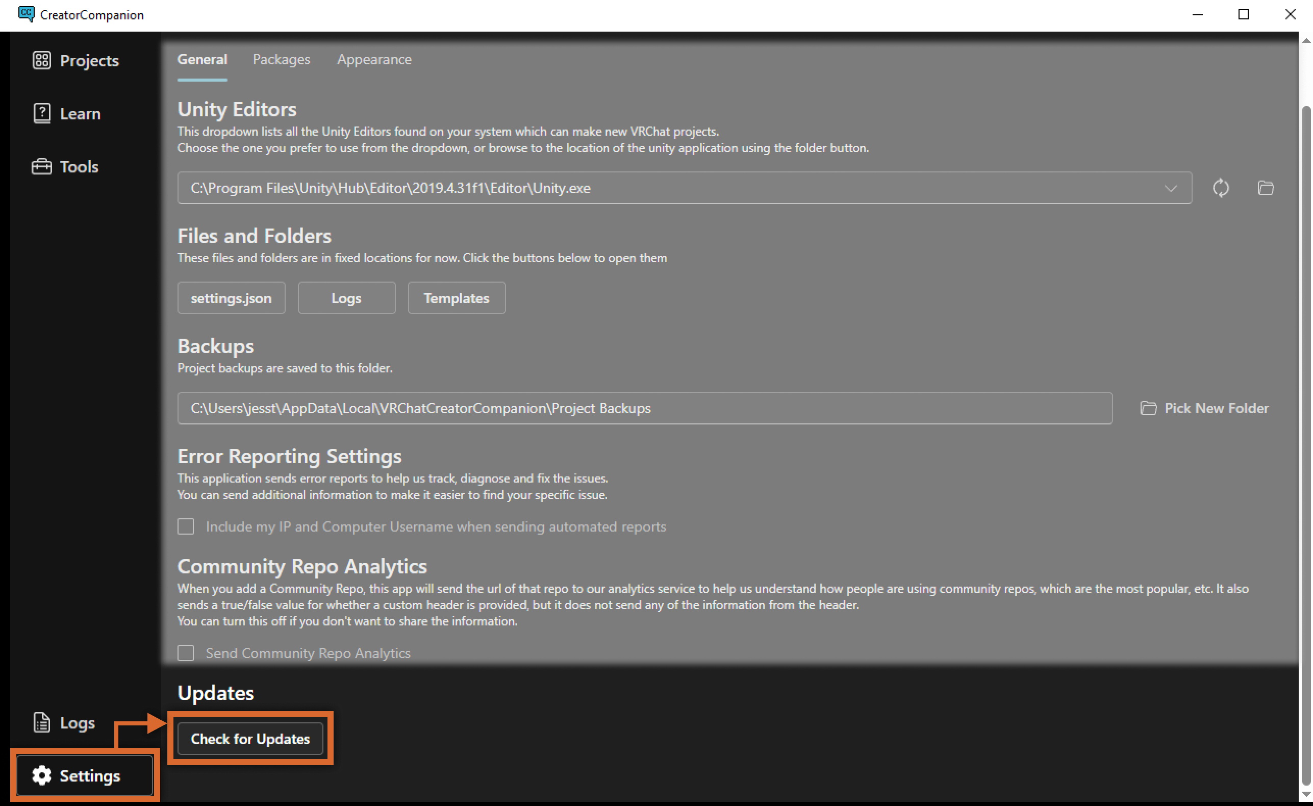 检查创作者助手更新
